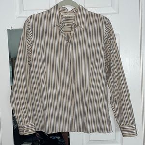 Long sleeve button-down